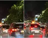 VIDEO | Autoturism în flăcări între Bulevardul Mihai Bravu și Dorobanți!