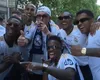 Real Madrid a sărbătorit câştigarea Ligii Campionilor pe o celebră melodie românească. Carlo Ancelotti şi Vini Jr. au dat tonul VIDEO
