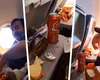 „Picnic” la înălțime. Doi români s-au filmat în timp ce mâncau cârnați și roșii în avion. Internauții s-au arătat dezgustați de gustarea aeriană: „Ăștia sunt patrioții AUR și Șoșoacă”