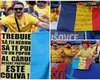 Fanii români, mesaje emoționante pentru echipa națională la meciul Slovacia- România: „Chiar de ne-am născut aici, România, te iubim!”