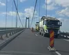 Noi probleme la podul peste Dunăre de la Brăila, care intră din nou în reparații. Ce restricții se aplică pe durata lucrărilor