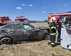 Accident înfiorător în judeţul Bihor. Unul dintre bărbaţii implicaţi şi-a văzut soţia însărcinată şi fiica cum se sting din viaţă