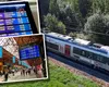 Trenuri întârziate sau anulate din pricina ploilor abundente. Anunțul CFR pentru românii care vor călători în timpul codului roșu ce vizează sud-estul țării