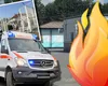 Incendiu la Spitalul Penitenciar Poarta Albă. O persoană şi-a dat foc. A fost activat Planul Roşu de Intervenţie