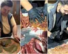 Cu cât vinde mama Geta pastrama de berbecuț. E mai scumpă decât în piața Obor