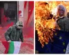 VIDEO Extremiștii bulgari au incendiat reprezentanța UE în Sofia. Protestează faţă de adoptarea monedei Euro