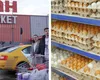 Analiză surprinzătoare: 10 ouă la un magazin Auchan din Ucraina costă aproape de jumătatea preţului din România