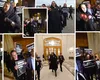 Diana Șoșoacă, DELIR total la CCR! A mers cu un cortegiu funerar la sediul instituției, cu o coroană de flori și lumânări, după ce i-au omorât orice speranță de a candida la prezidențiale. Lidera SOS le-a cântat „Veșnica pomenire” judecătorilor