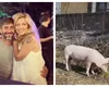Dragoș Bucur a pus-o pe purcica Betty a Danei Nălbaru la muncă în curte. L-a scăpat pe actor de o mare problemă