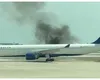 Clipe de groază pe Aeroportul din Orlando, Florida. Un avion cu 300 de pasageri a fost evacuat în urma unui incendiu devastator la motor, înainte de decolare VIDEO