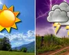 Prognoza meteo. Zile cu două anotimpuri: dimineţi toride cu ochelari de soare, seri sub umbrelă