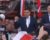 VIDEO George Simion îşi face campanie în Polonia: „Birocrații care nu au fost aleși încearcă să fure democrația din România”