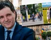 Nicușor Dan, surprins cu fetița lui în drum spre școală după ce a devenit președinte. Cei doi au fost însoțiți de un agent SPP