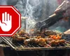 Este lege! Se dă amendă şi de 5.000 de lei pentru românii care fac grătar în propria curte!