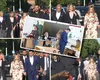 ALEGERI 2025 George Simion s-a prezentat la vot alături de Călin Georgescu, ambii însoţiţi de soţii