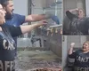 Diana Șoșoacă, bătaie cu făină într-o pizzerie și mesaje pentru politicieni VIDEO