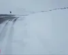 Zapadă viscolită pe Transalpina. Redeschiderea drumului a fost amânată