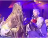 Robbie Williams, în genunchi în faţa Mădălinei Ghenea. Moment special la o petrecere exclusivistă din Italia
