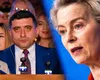 George Simion o acuză pe Ursula von der Leyen de cenzură: „649 de milioane de euro. Acesta este costul reducerii la tăcere”