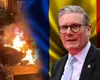 Român arestat în Marea Britanie în cazul incendiilor care au vizat proprietățile prim-ministrului Keir Starmer