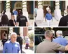 Călin Georgescu, surprins la biserica în care Kira Hagi şi Thomas Ferfelis s-au cununat religios