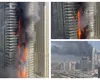 Incendiu puternic la un zgârie-nori din Dubai. Un bloc cu 67 de etaje a luat foc. Mărturiile cutremurătoare ale supraviețuitorilor VIDEO