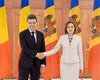 Nicușor Dan la Chișinău. PRIMELE IMAGINI cu șeful statului român și Maia Sandu