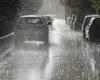 Rupere de nori în București! A plouat ca la potop VIDEO