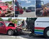 VIDEO Cod roşu de intervenţie pe DN1, doi morţi după o coliziune fatală. Autocarul implicat în tragicul accident aparţinea firmei care deţine şi autocarul cu copii răsturnat duminică pe Austostrada Soarelui