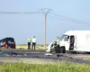 Un mort şi 13 persoane, transportate la spital, după ce un microbuz şi o autoutilitară s-au ciocnit în Brăila