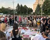 Protest împotriva violenței asupra femeilor în Capitală, după moartea Teodorei Marcu: „Nu e normal să te bată, normal e să facă pușcărie pentru asta”. Primele imagini EXCLUSIV