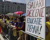 Proteste în învăţământ înainte de Evaluare naţională 2025. Profesorii contestă creşterea normei de predare, pragul nou pentru vouchere de vacanţă şi eliminarea sporului de doctorat
