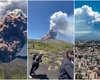 VIDEO Vulcanul Etna a erupt din nou. Imagini dramatice cu turiștii care fug din fața pericolului