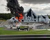 VIDEO Incendiu uriaș la scena principală a festivalului Tomorrowland, degajări mari de fum