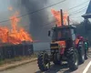 România are la propriu. VIDEO cu incendiile de vegetaţie care s-au întins pe zeci de hectare