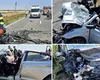 Accident cumplit în Arad, pe DN 7B. Două persoane au murit pe loc, iar patru, printre care și copii, au ajuns la spital. A fost chemat elicopterul SMURD FOTO