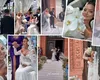 FOTO Nuntă ca în povești! Irina Birou a trăit cel mai frumos moment al vieții sale alături de Alin. Emilia Ghinescu și Marcela Fota au fost alături de mireasă