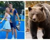 Andreea Bălan și Victor Cornea au dat nas în nas cu ursul la Brașov. Ce s-a întâmplat cu artista și tenismenul