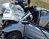 Accident cumplit în Arad, pe DN 7B. Două persoane au murit pe loc, iar patru, printre care și copii, au ajuns la spital. A fost chemat elicopterul SMURD FOTO