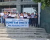 Proteste la mai multe Case de Pensii din ţară, inclusiv în Bucureşti: „Vrem dreptate, nu renunţăm”