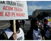 Sindicatele protestează la Parlament în ziua moţiunii: „Refuzăm să mai fim folosiţi ca ţinte electorale sau vinovaţi de serviciu”