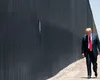 Donal Trump a solicitat în mod expres ca zidul de la granița cu Mexic să fie vopsit negru pentru a se încălzi mai tare și a fi mai greu de escaladat