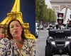 Oana Roman s-a plimbat pe ATV pe marile bulevarde din Paris. Imaginile incredibile care i-au uimit pe internauți