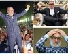 Gigi Becali, show pe capota mașinii sale de lux după scandalul cu Rizea. S-a pozat ca un mare împărat în uralele fanilor