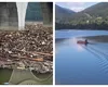 Lacul Izvorul Muntelui a fost curăţat de buştenii aduşi de viituri. Cum arată acum imensa acumulare de la Bicaz