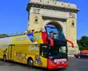 Bucureştiul intră în rândul marilor capitale europene. Bucharest City Tour a intrat in funcţiune de luni. Cât costă o călătorie cu autobuzul supraetajat