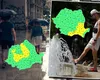Alerte ANM cod galben de caniculă valabil două zile și cod galben de instabilitate atmosferică valabil până diseară. Ce regiuni sunt vizate