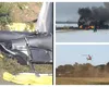 Elicopter prăbuşit, trei persoane au murit la impactul cu solul