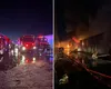 Arde Dragonul Roșu din București! Incendiu de proporții, sunt degajări mari de fum. Primele imagini de la fața locului VIDEO