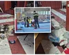 Sala de gimnastică „Nadia Comăneci” a fost vandalizată. După ce a incendiat vestiarele, vinovatul și-a pus o medalie la gât